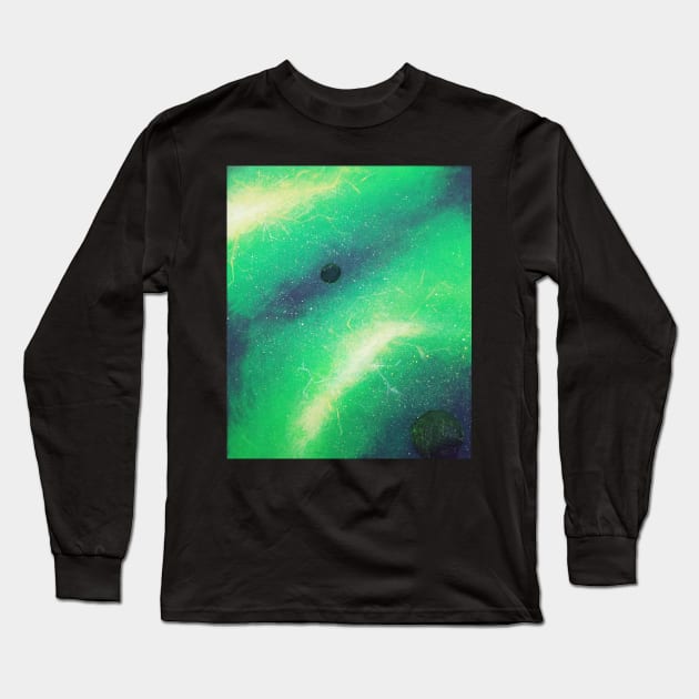 Green Space Long Sleeve T-Shirt by LaurenPatrick